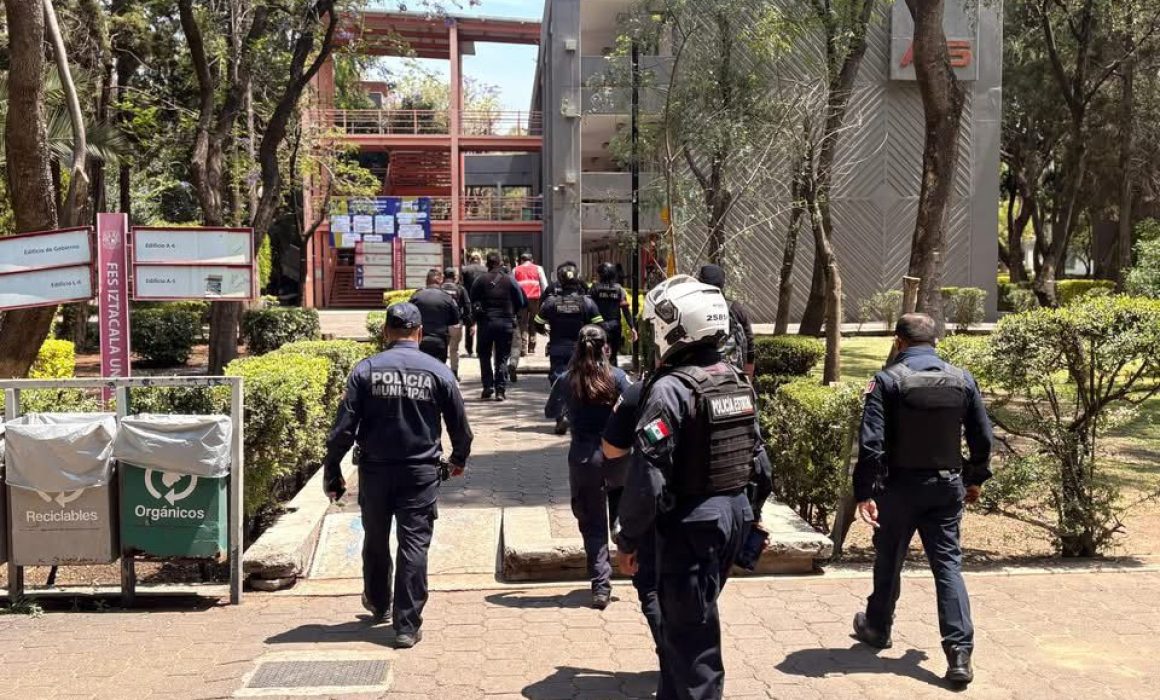 Evacúan FES Iztacala por amenaza de bomba y activan protocolos