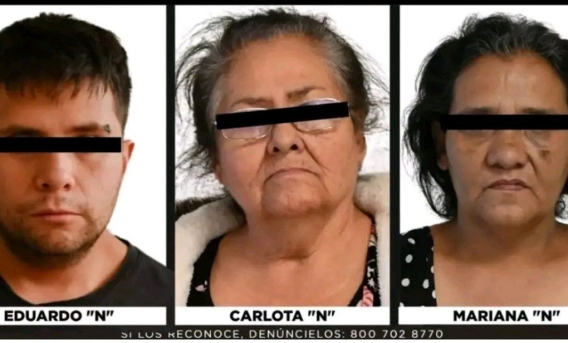 Exige MP condena de 140 años a Doña Carlota y 210 a sus hijos en Chalco