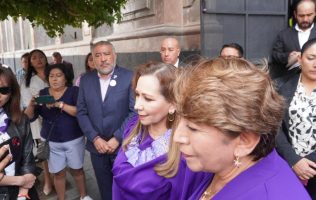 Fortalecerá Delfina Gómez agenda de género estatal con el colectivo 50+1