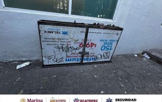 Frustran robo de caja de distribución de telefonía en Ciudad Azteca