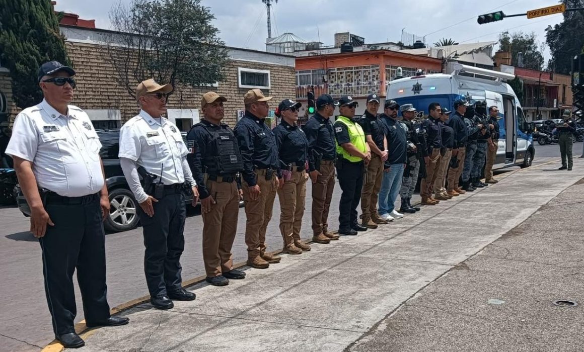 Garantizan autoridades seguridad en Metepec durante la Semana Santa