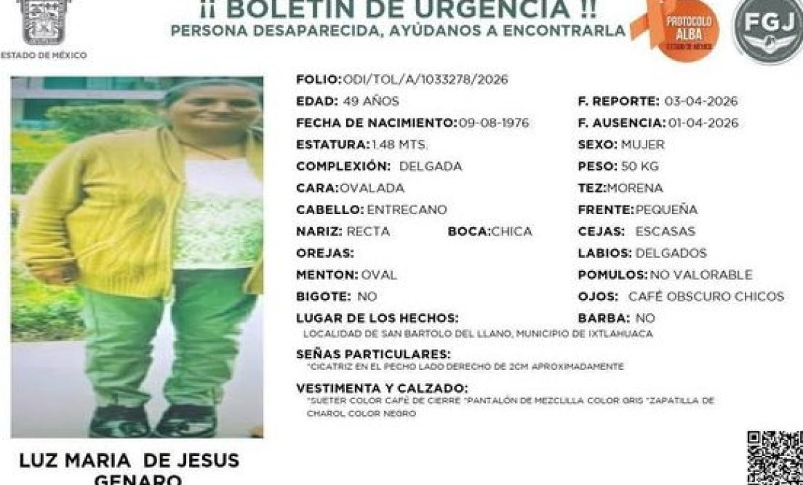 Hallan a Luz María en un costal en Ixtlahuaca: investigan feminicidio