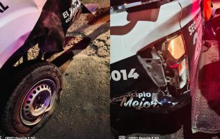 Impactan motociclistas a patrulla en Tecámac, afirma Guardia Civil