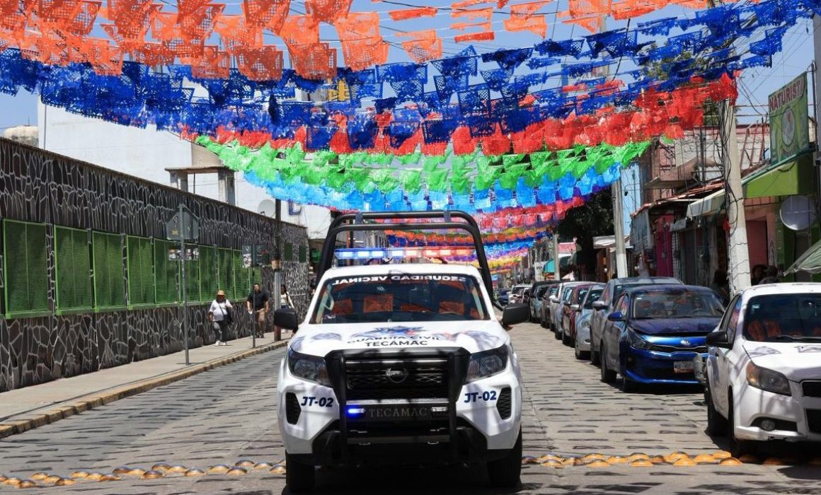 Implementan operativo de seguridad en Feria Regional de Tecámac 2026