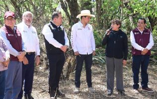 Inicia reconstrucción de carretera en Santo Tomás tras fuertes lluvias