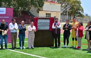 Invierte Edomex 21 mdp en renovar Unidad Deportiva de Villa del Carbón