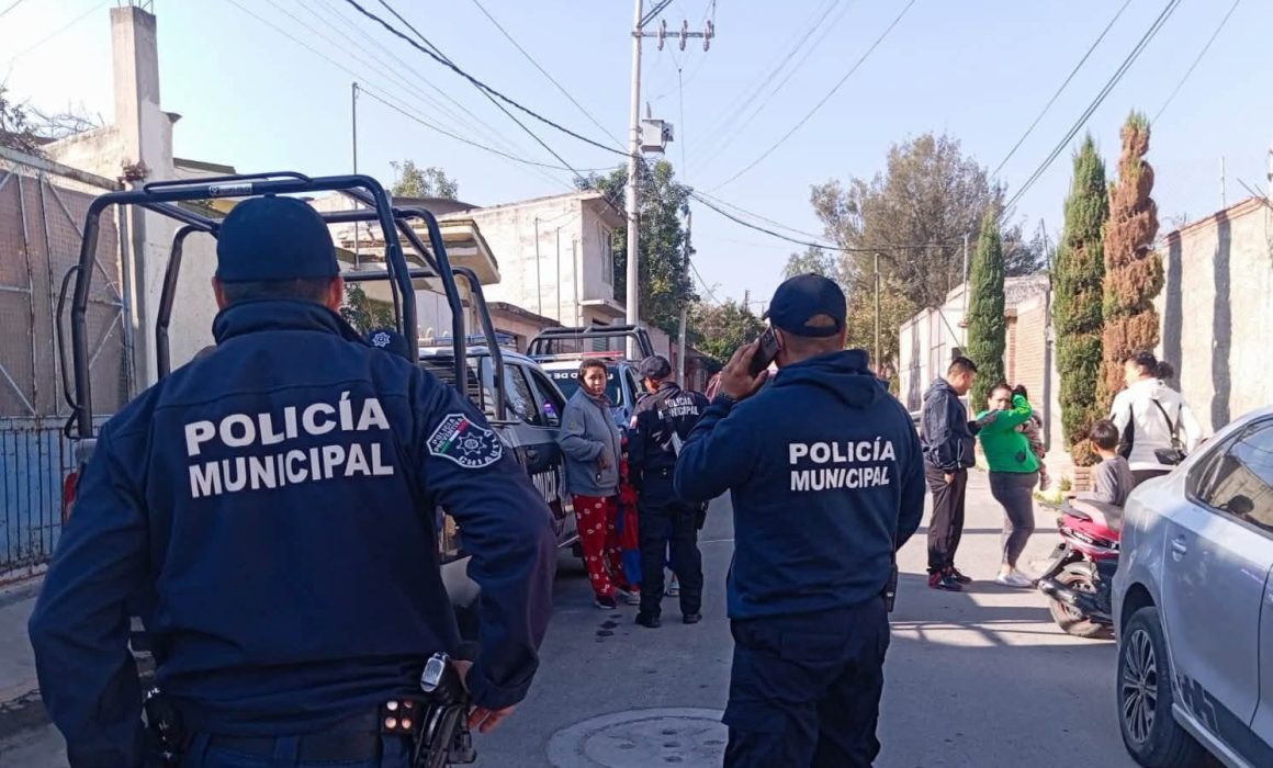 Localizan policías de Chiautla a dos menores extraviados