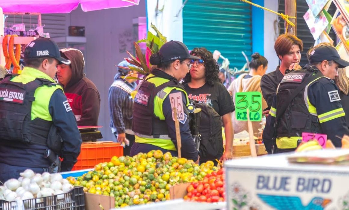Mantiene Tianguistenco operativos de vigilancia en puntos comerciales