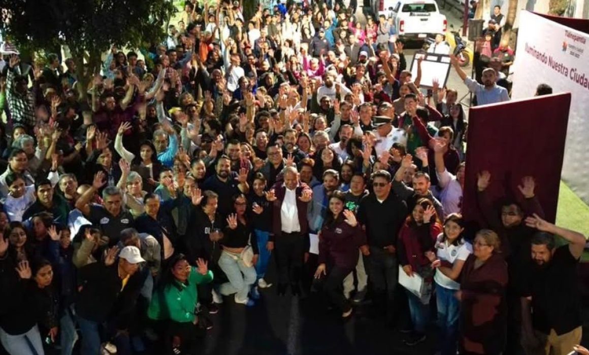 Mejoran iluminación en Tlalnepantla para reducir riesgos en calles