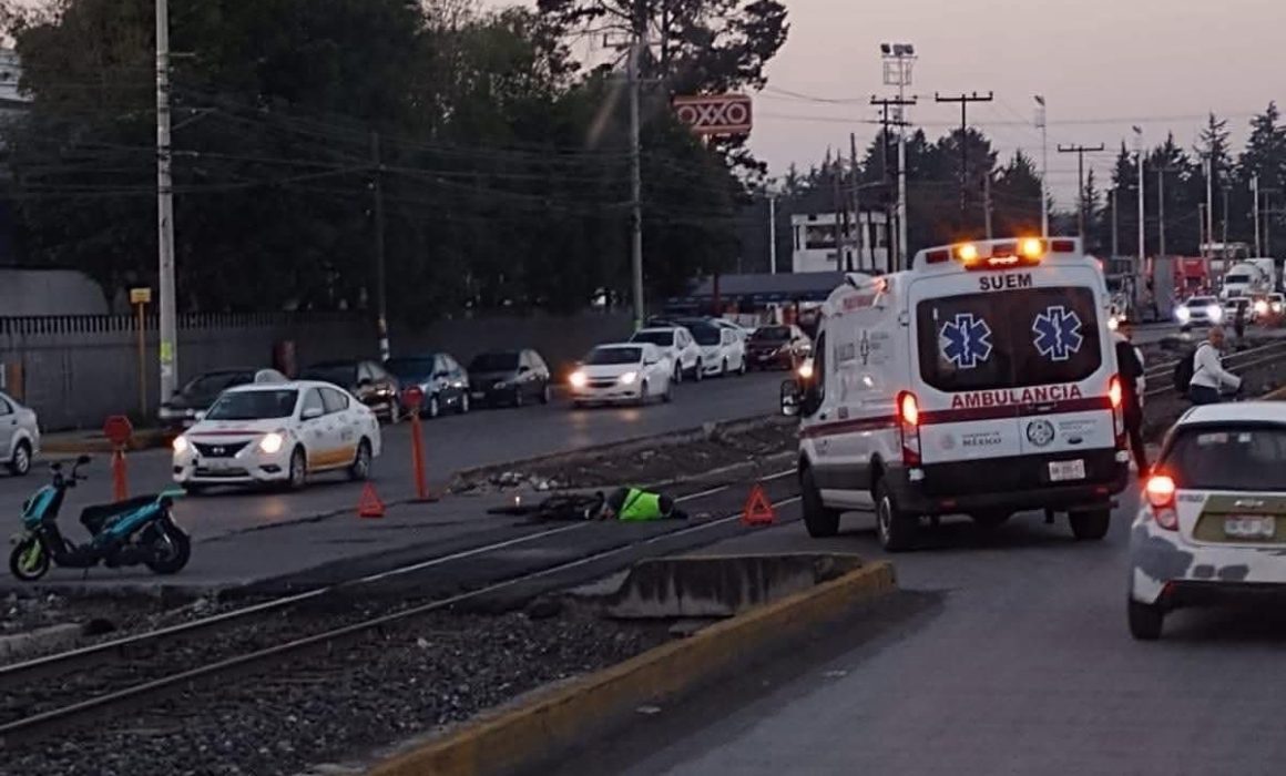 Muere ciclista tras ser arrollado por un autobús en Toluca