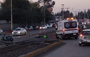 Muere ciclista tras ser arrollado por un autobús en Toluca