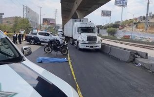 Muere usuario de DIDI Moto tras accidente en la México-Querétaro