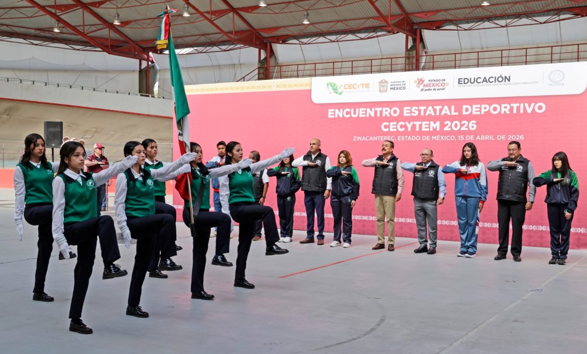 Participan 750 mexiquenses en el Encuentro Estatal Deportivo CECyTEM