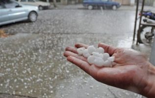 Prevén lluvias y caída de granizo este 13 de abril en Edomex