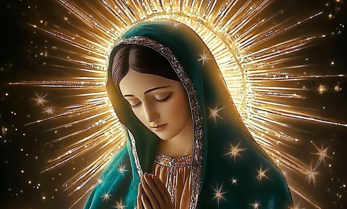 Profanan capilla en Lerma y rayan imagen de la Virgen de Guadalupe