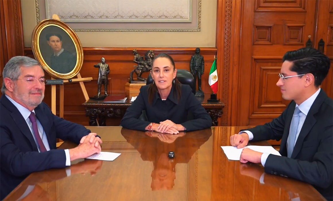 Propone Sheinbaum a Roberto Velasco como canciller