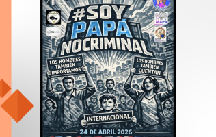 Puebla se suma a la movilización internacional #SoyPapáNoCriminal