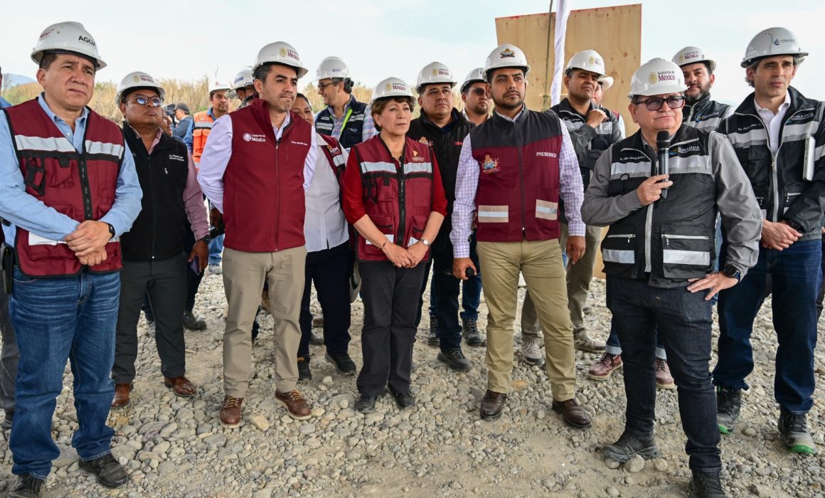 Reactivan gobiernos federal y estatal obra hidráulica en Nezahualcóyotl