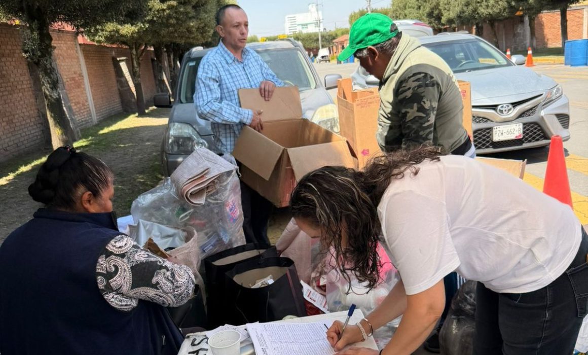 Recolecta Toluca más de 16 mil kg de materiales reciclables en 3 meses
