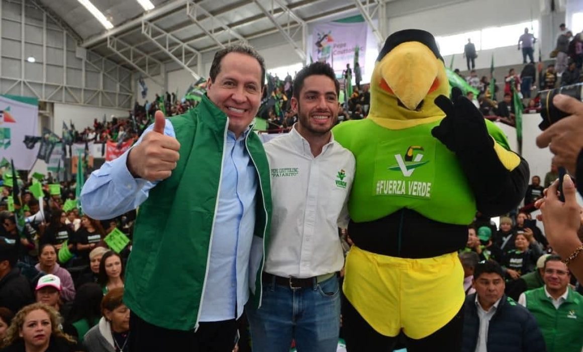 Reconoce Eruviel Ávila trabajo de Pepe Couttolenc al frente del PVEM