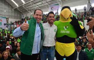 Reconoce Eruviel Ávila trabajo de Pepe Couttolenc al frente del PVEM