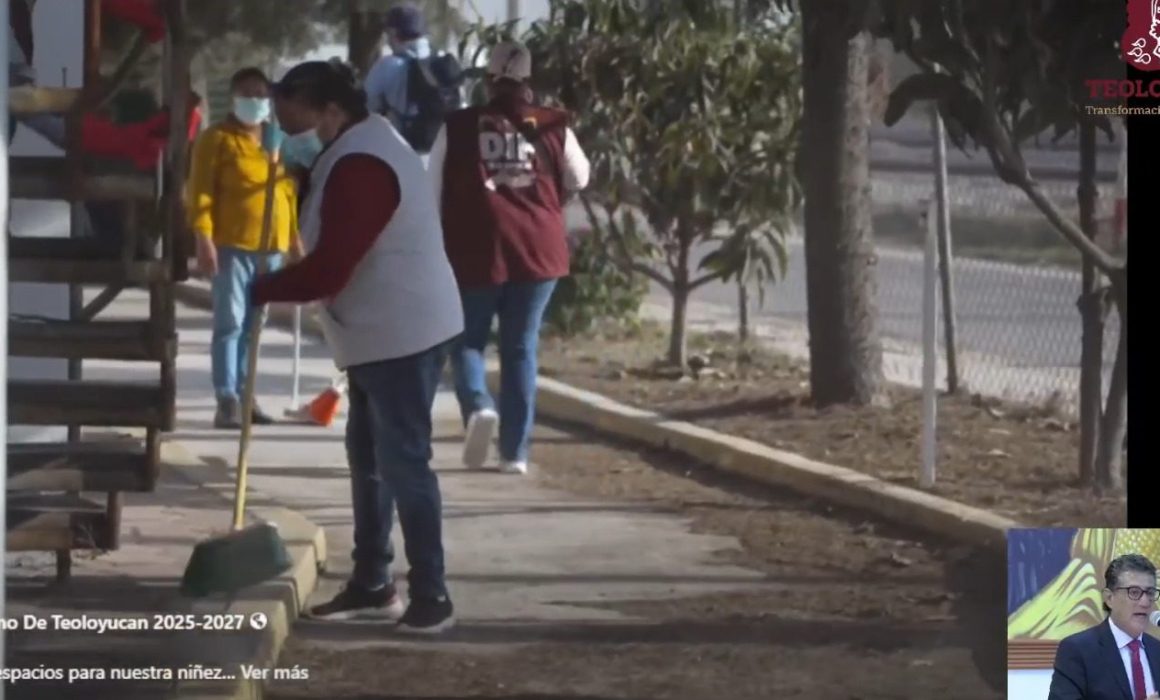 Reconstruyen Ciudad de los Niños en Teoloyucan tras 9 años abandonada