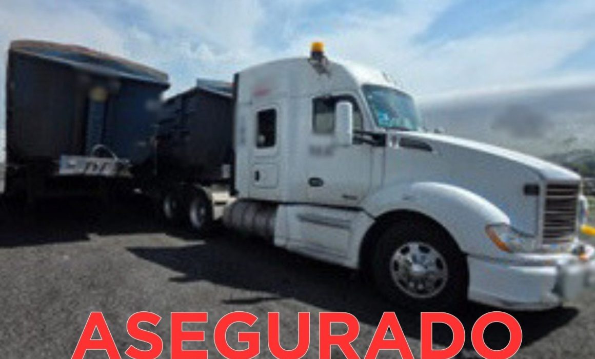 Recuperan camión y mercancía de 2 mdp tras denuncia en Valle de Chalco