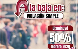 Reduce gobierno de Cuautitlán Izcalli violación simple