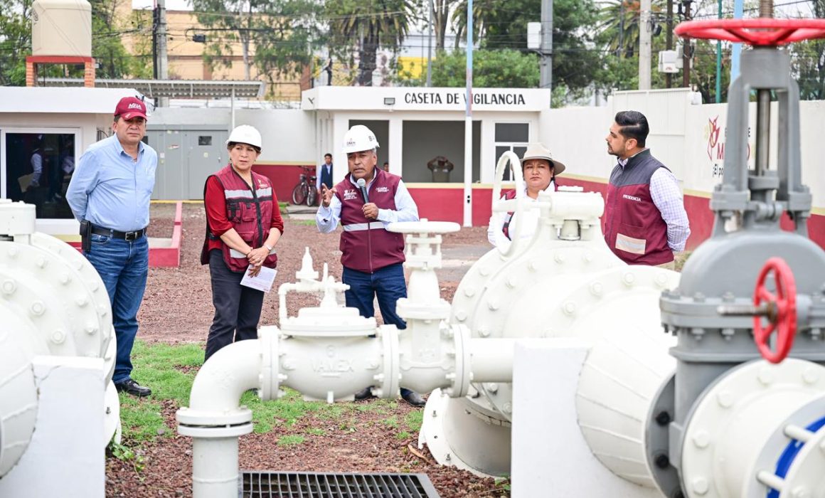 Rehabilita Edomex planta de agua para mejorar abasto de agua en Neza