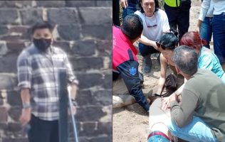 Relata turista momentos de terror durante balacera en Teotihuacán