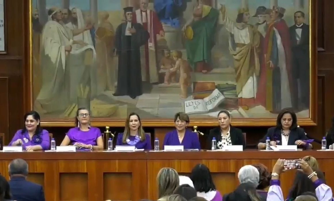 Renueva 50+1 Edomex dirigencia con Mónica Álvarez ante la Gobernadora 