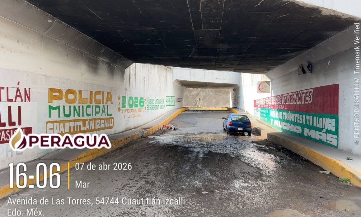 Reporta gobierno de Cuautitlán Izcalli lluvia sin incidentes