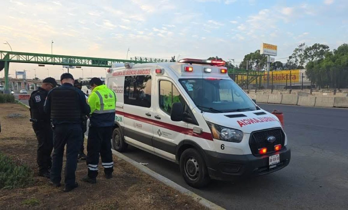Reportan asalto en la México-Puebla y dejan un lesionado