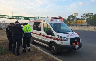 Reportan asalto en la México-Puebla y dejan un lesionado