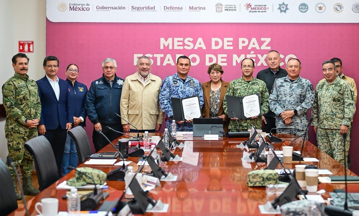 Resalta Delfina Gómez labor de las Fuerzas Armadas en el Edomex