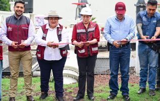 Rescata Delfina Gómez sistemas de agua olvidados en el Edomex
