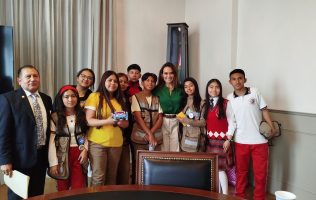 Respalda Erika Olea el talento tecnológico juvenil de Tianguistenco