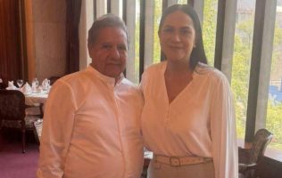 Respalda Higinio Martínez a Ariadna Montiel para ser dirigir Morena