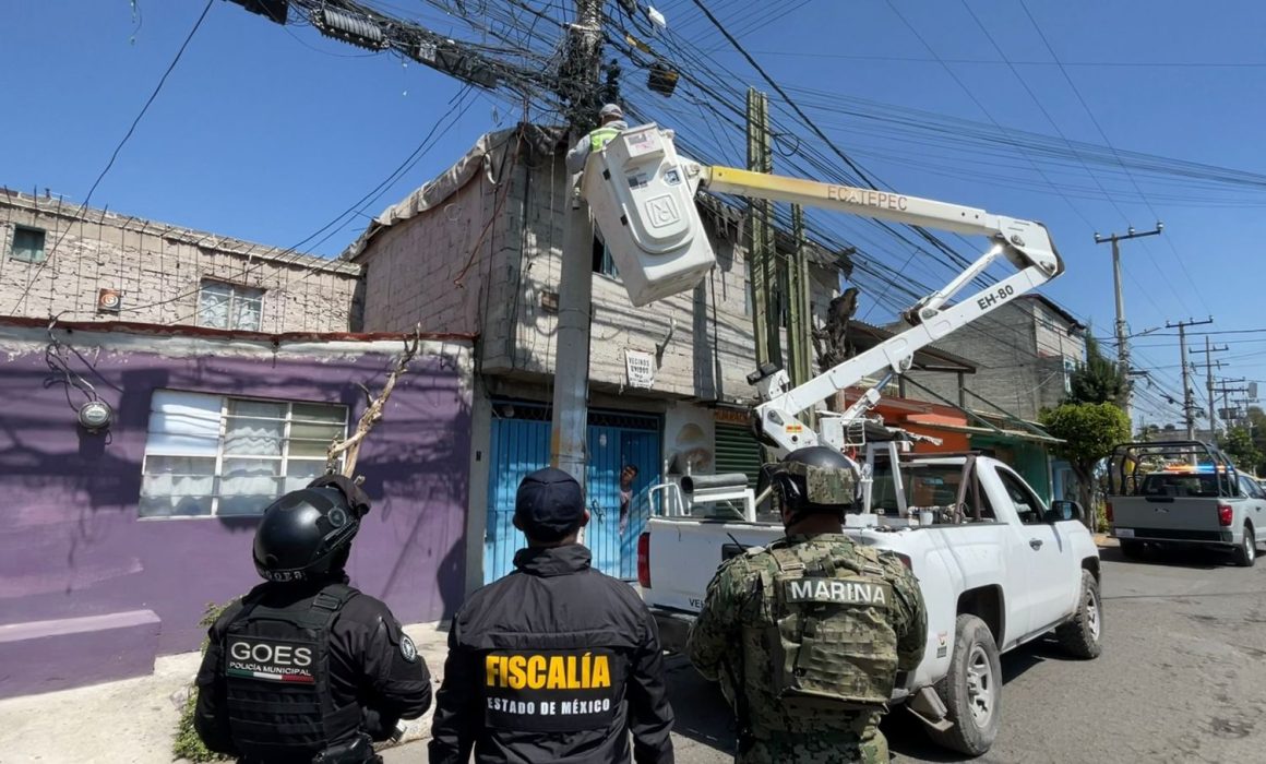 Retiran 252 cámaras de vigilancia irregulares en Ecatepec