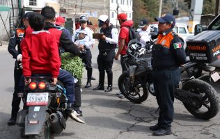 Retiran 5 mil motocicletas irregulares tras operativos en Huixquilucan
