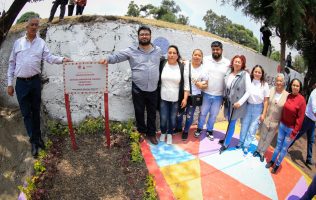 Reviven colonia olvidada por 45 años en Naucalpan y la embellecen
