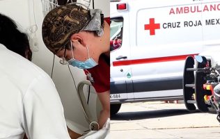 Salva Cruz Roja Toluca a joven tras cirugía cerebral de urgencia