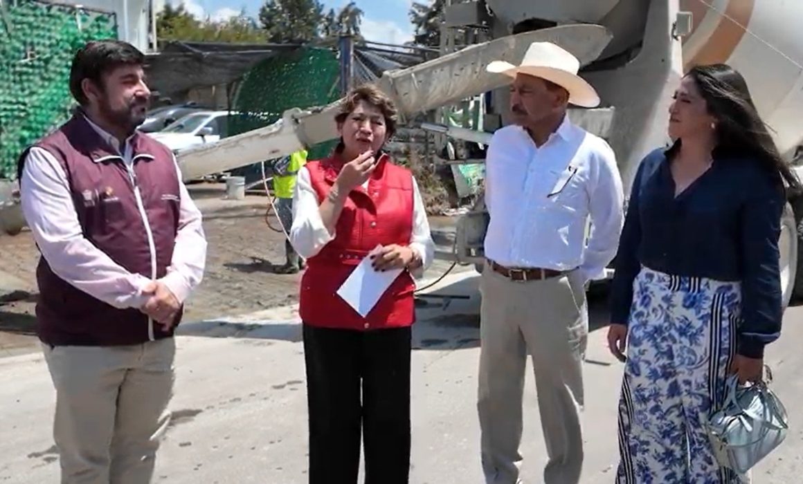 Supervisa Delfina Gómez modernización vial en Teotihuacán
