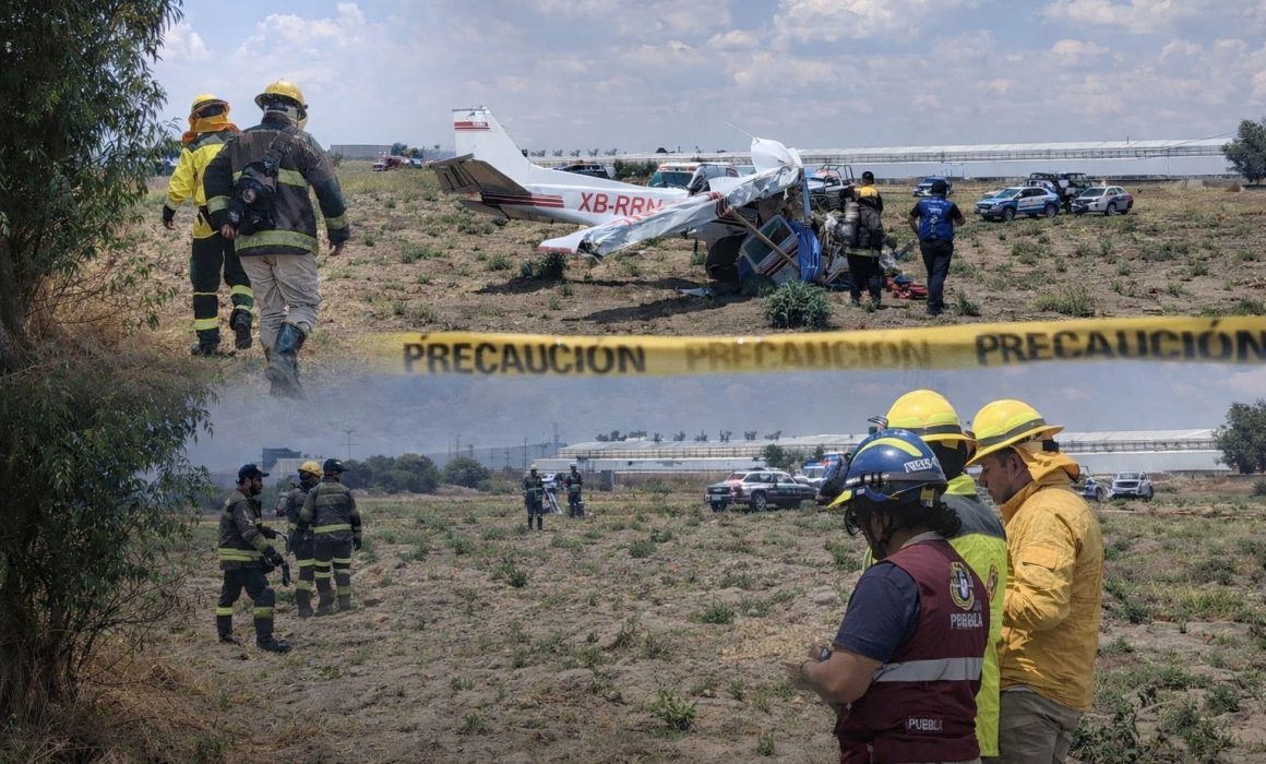Tragedia aérea en Huejotzingo: Tres muertos tras desplome de avioneta