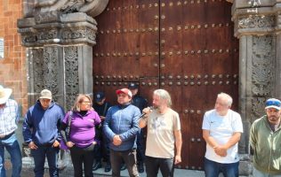 Usaron bazookas para desalojar a campesinos en Tlaxcala, denuncia Taboada