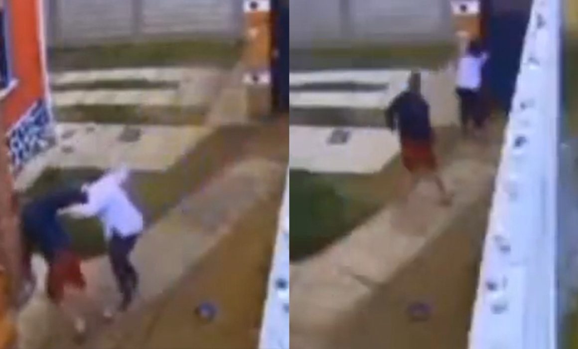 policía de Xalatlaco golpea a su esposa brutalmente