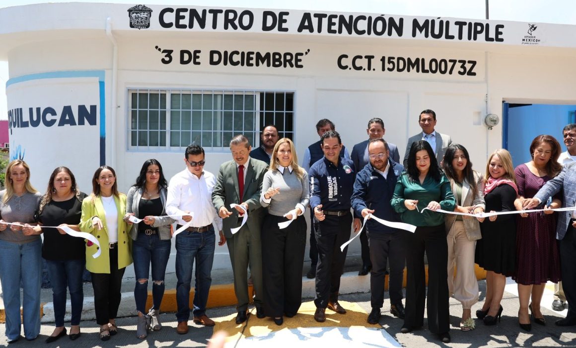 Abre Huixquilucan nuevo CAM para niños y jóvenes con discapacidad
