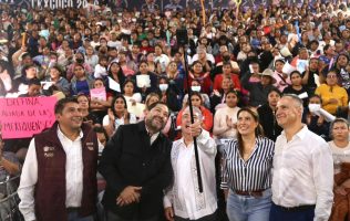 Acompaña Jesús Cuanalo entrega masiva de apoyos en Texcoco