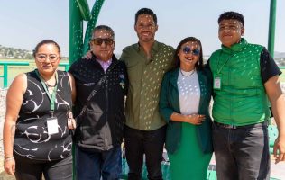 Acompaña Pepe Couttolenc apertura de parque en Huehuetoca