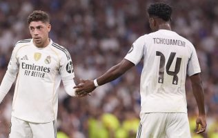 Agrede Tchouameni a Valverde: termina en el hospital con puntadas